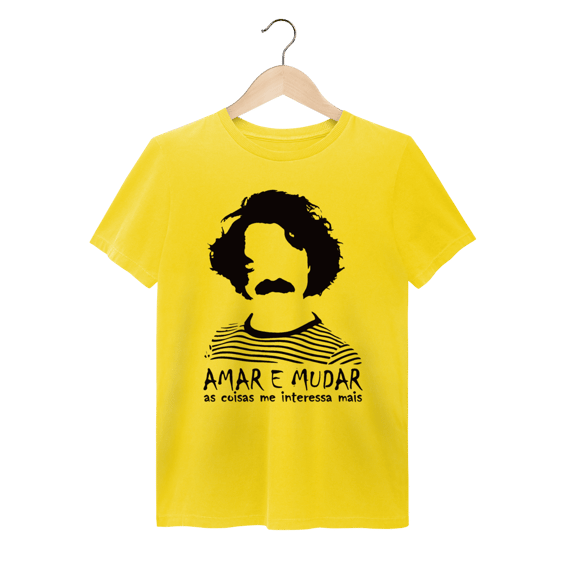 Camiseta Belchior Vintage MPB Retrô Estonada