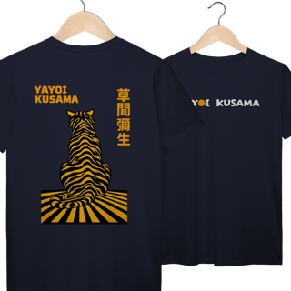 Nome do produto Camiseta Yayoi Kusama Tigre Frente e Costas Prime