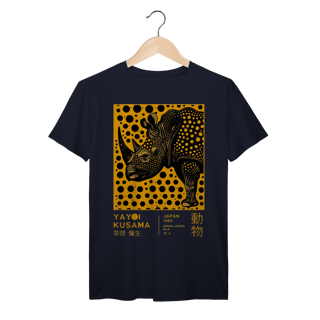 Nome do produto Camiseta 100% Algodão Yayoi Kusama Rhinoceros Prime
