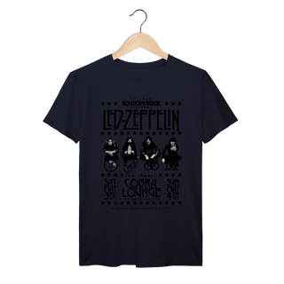 Nome do produto Camiseta Led Zeppelin Classic Rock Vintage 1970 Algodão Prime
