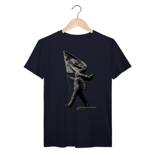 Nome do produto Camiseta Banksy Estatua Londres Prime