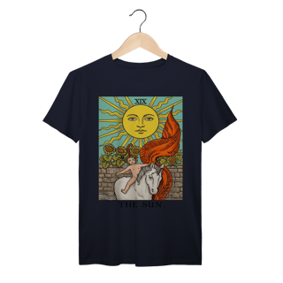 Nome do produto Camiseta de Tarô: O Sol - unissex 100% algodão Prime 