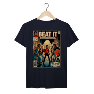 Nome do produto Camiseta Michael Jackson Beat It Vintage Comic Algodão Prime 