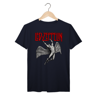Nome do produto Camiseta Led Zeppelin Classic Rock Vintage 100% Algodão Prime