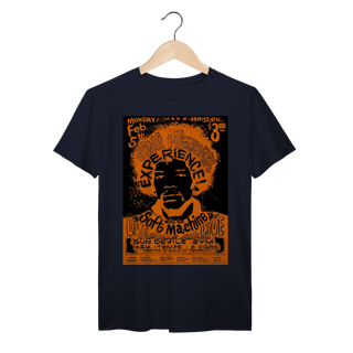 Nome do produto Camiseta Jimi Hendrix Vintage Poster Algodão Prime