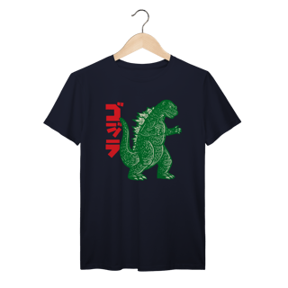 Nome do produto Camiseta Godzilla Kaiju Retrô Algodão Prime 
