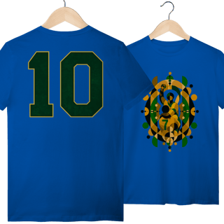 Nome do produto Camiseta do Brasil Pelé Spirit 1970 Vintage 