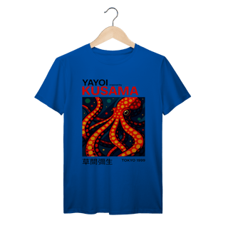 Nome do produto Camiseta 100% Algodão Yayoi Kusama Octopus Prime