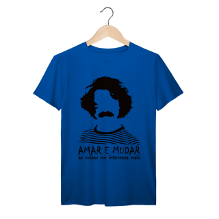 Nome do produto Camiseta Belchior MPB Retrô Frase Icônica 100% Algodão Prime