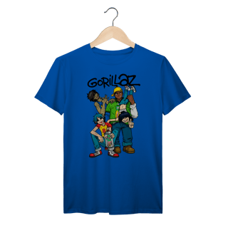 Nome do produto Camiseta Gorillaz Streetwear Indie Vintage algodão Prime