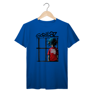 Nome do produto Camiseta Gorillaz Feel Good Inc Vintage 100% Algodão Prime