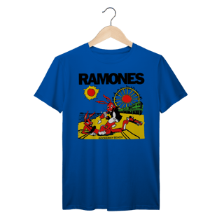 Nome do produto Camiseta Ramones Rockaway Beach Vintage Algodão Prime