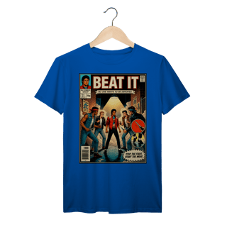 Nome do produto Camiseta Michael Jackson Beat It Vintage Comic Algodão Prime 