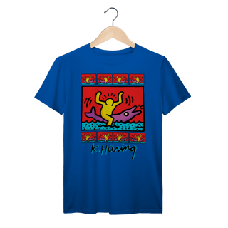 Nome do produto Camiseta Keith Haring Streetwear Vintage Algodão Prime