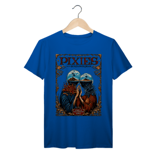 Nome do produto Camiseta Pixies Vintage Concert Poster Indie Rock Algodão Prime