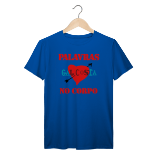 Nome do produto Camiseta Gal Costa Palavras No Corpo Vintage 100% Algodão Prime