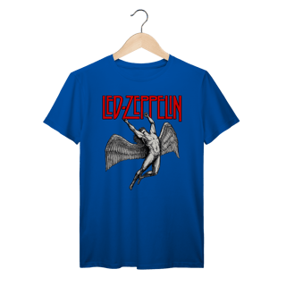 Nome do produto Camiseta Led Zeppelin Classic Rock Vintage 100% Algodão Prime