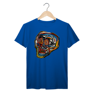 Nome do produto Camiseta Basquiat Skull Streetwear Vintage 100% algodão Prime