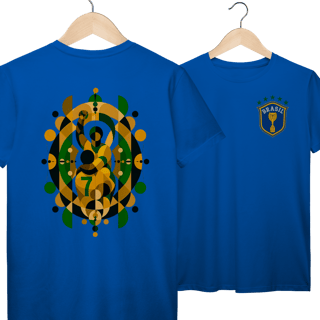 Nome do produto Camiseta do Brasil Pelé Vintage 1970 Algodão Prime