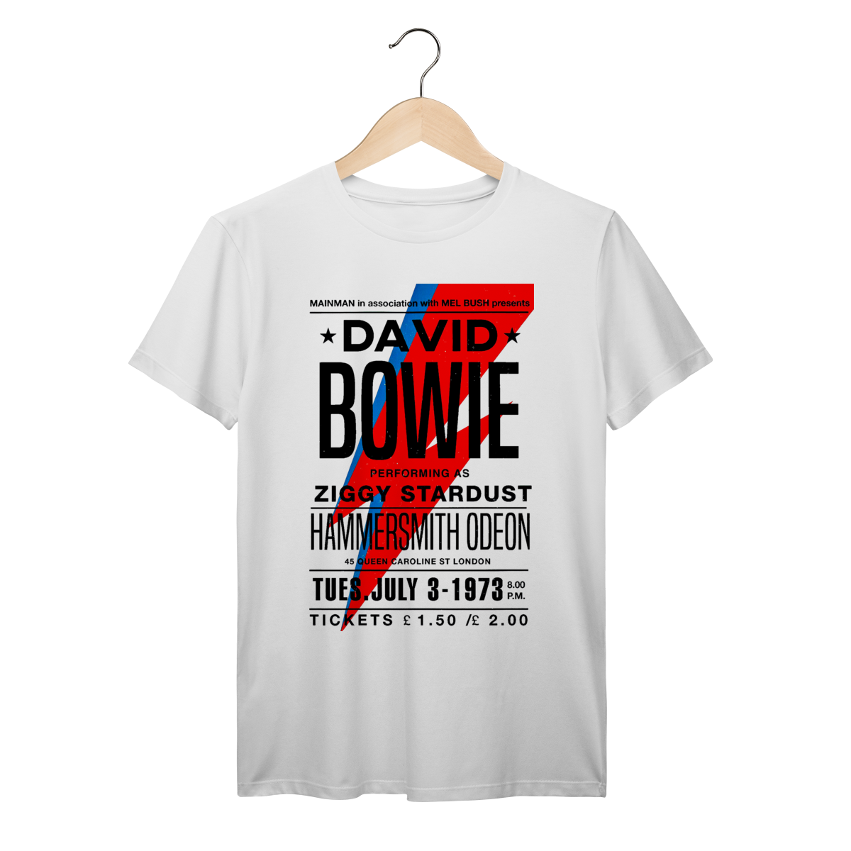 Nome do produto: David Bowie Ziggy Stardust 1973 Prime 
