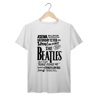 Nome do produto Camiseta Algodão Prime The Beatles no Azena Ballroom Poster Raro 
