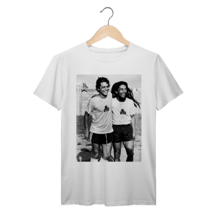 Nome do produto Camiseta Chico Buarque Bob Marley Foto Histórica 100% Algodão Prime