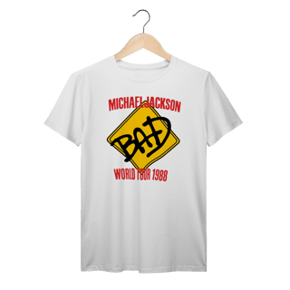 Nome do produto Camiseta Michael Jackson Bad Tour 98 Prime