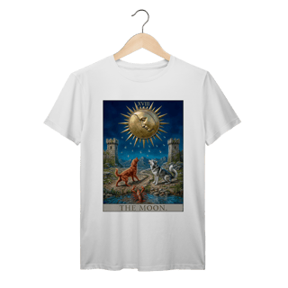 Nome do produto Camiseta de Tarô: A Lua - Camiseta unissex 100% algodão Prime