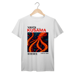 Nome do produto Camiseta 100% Algodão Yayoi Kusama Octopus Prime