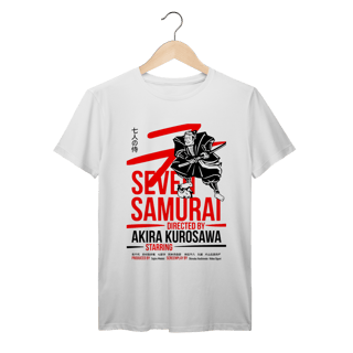Nome do produto Camiseta Seven Samurai Akira Kurosawa 100% Algodão Prime