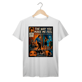 Nome do produto Camiseta Michael Jackson The Way You Make Me Feel Vintage Comic Prime
