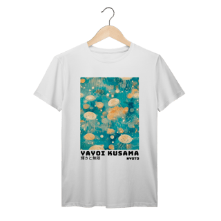 Nome do produto Camiseta Yayoi Kusama Jellyfish Art Algodão Prime