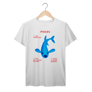 Nome do produto Camiseta John Pisces Estética Vintage Algodão Prime