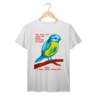 Nome do produto Camiseta Bird Song Aesthetic Vintage Algodão Prime