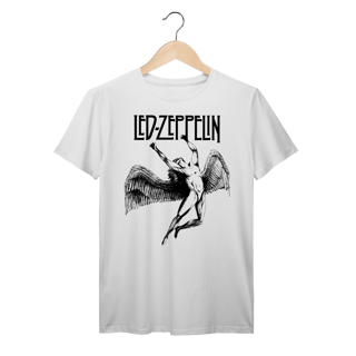 Nome do produto Camiseta Led Zeppelin Icarus Vintage Rock Clássico Algodão Prime