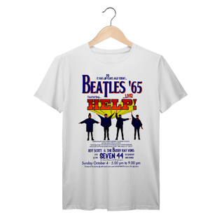 Nome do produto Camiseta Vintage Beatles Help 1965 Concert Algodão Prime