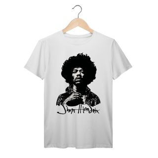 Nome do produto Camiseta Jimi Hendrix Classic Rock Graphic Tee 100% Algodão Prime