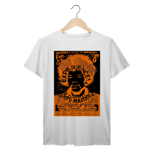 Nome do produto Camiseta Jimi Hendrix Vintage Poster Algodão Prime