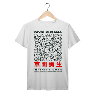 Nome do produto Camiseta Yayoi Kusama Poster Art Arte Japonesa Contemporânea Prime