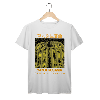 Nome do produto Camiseta Arte Contemporânea Japonesa Kusama Pumpkin Forever Algodão Prime 