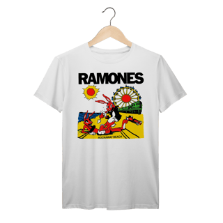 Nome do produto Camiseta Ramones Rockaway Beach Vintage Algodão Prime