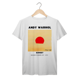 Nome do produto Camiseta Andy Warhol Sunset Algodão Prime