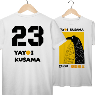 Nome do produto Camiseta Yayoi Kusama Tokyo 1995 Frente & Costas Prime