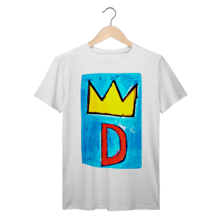 Nome do produto Camiseta Basquiat D Coroa 100% Algodão Prime