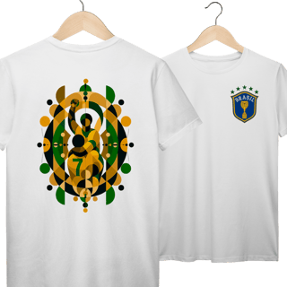 Nome do produto Camiseta do Brasil Pelé Vintage 1970 Algodão Prime