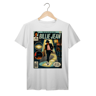Nome do produto Camiseta Michael Jackson Billie Jean Vintage Comic Algodão Prime