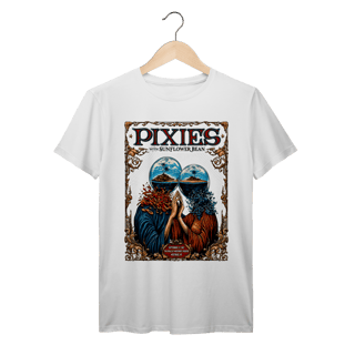 Nome do produto Camiseta Pixies Vintage Concert Poster Indie Rock Algodão Prime