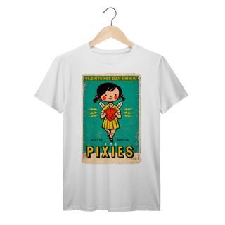 Nome do produto Camiseta The Pixies Poster Vintage Rock Alternativo Algodão Prime
