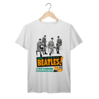 Nome do produto Camiseta The Beatles Vintage Concert Poster Johanneshov 1964 Algodão Prime
