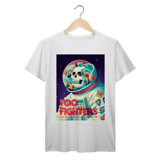 Nome do produto Camiseta Foo Fighters Astronauta Algodão Prime